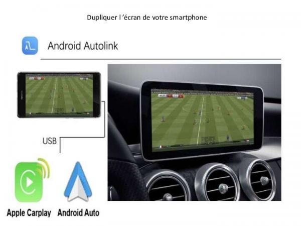 Android auto audi a1 audi a5 peugeot renault megane4 mercedes audi peugeot opel toyota camera de recul commande au volant ipod tv dvbt 3g 4g pas cher wifi poste usb sd tnt 2 din ta