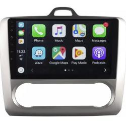 Autoradio GPS écran entièrement tactile Bluetooth Android & Apple Carplay Clim Auto Ford Focus de 2004 à 2010 + caméra de recul