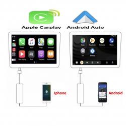 Boîtier Carplay & Android Auto filaire pour autoradio dernière génération