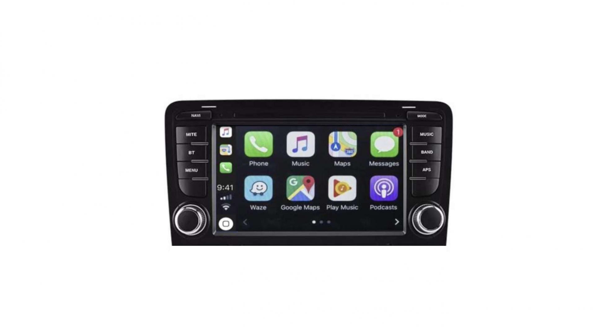 Autoradio Audi A3- GPS et bluetooth Auto chez Player Top 