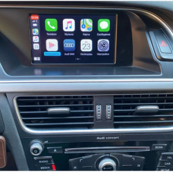 Boîtier Apple Carplay & Android Auto sans fil pour Audi A4 et A5 de 2008 à 2016