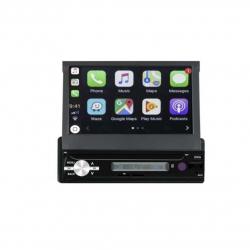 Autoradio GPS 1DIN écran entièrement tactile Bluetooth Android & Apple Carplay + caméra de recul