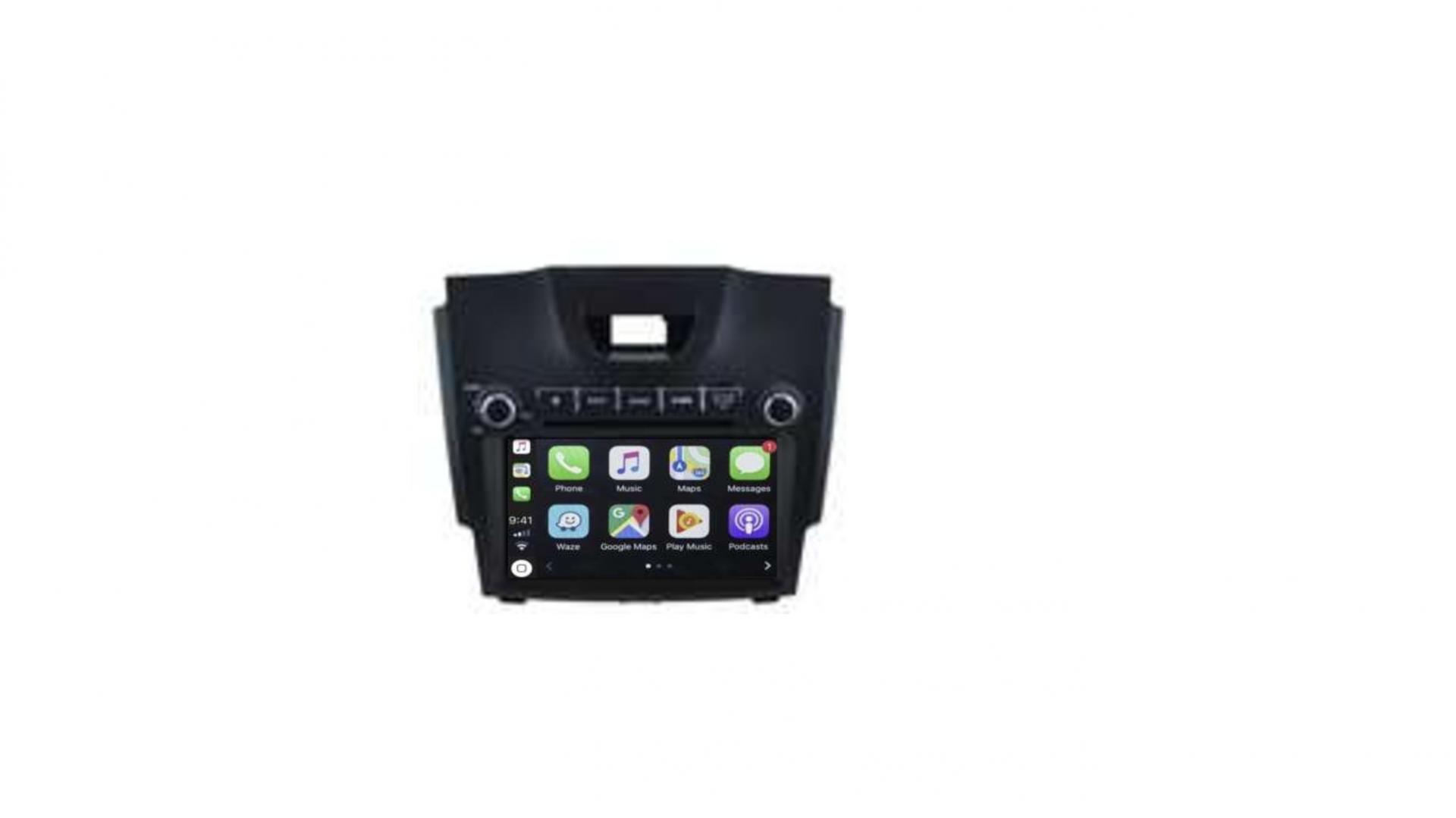Autoradio androi d auto carplay gps bluetooth chevrolet colorado trailblazer s10 4 jpg