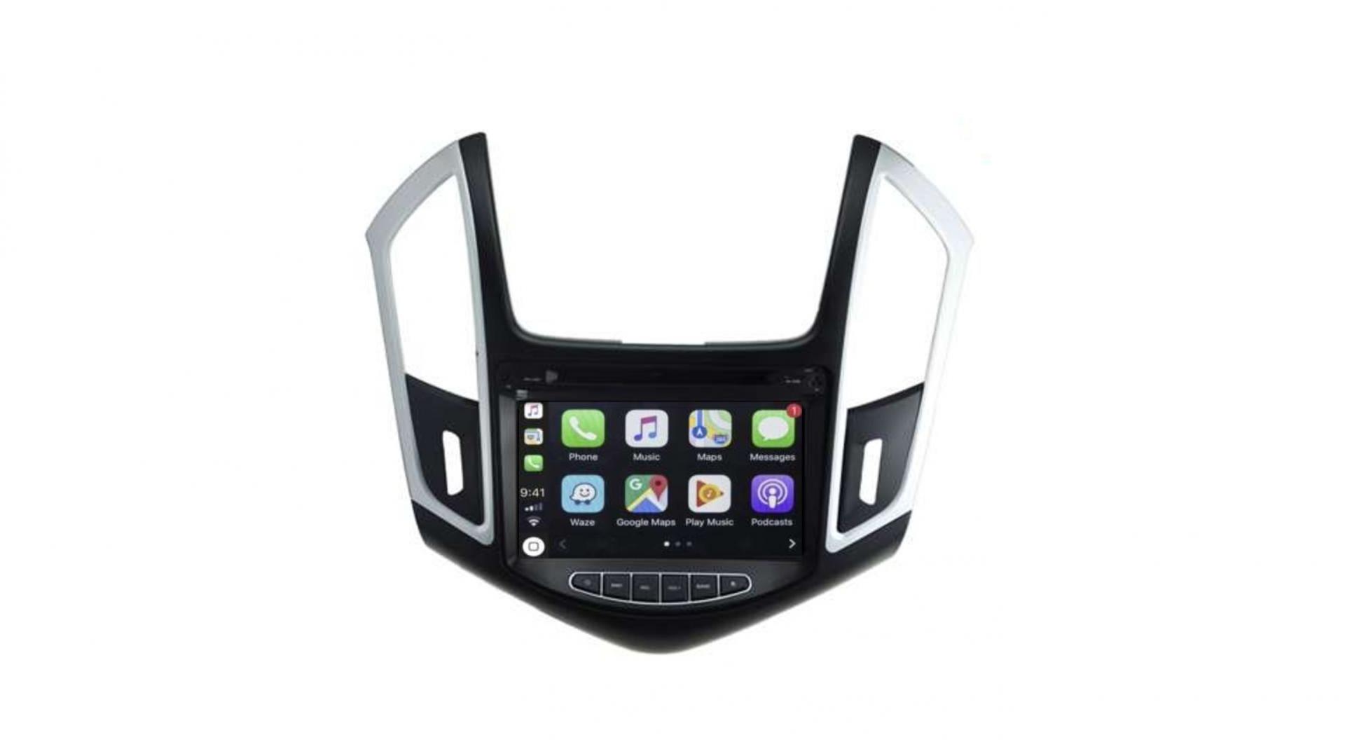 Autoradio androi d auto carplay gps bluetooth chevrolet cruze 2013 2015 4 jpg