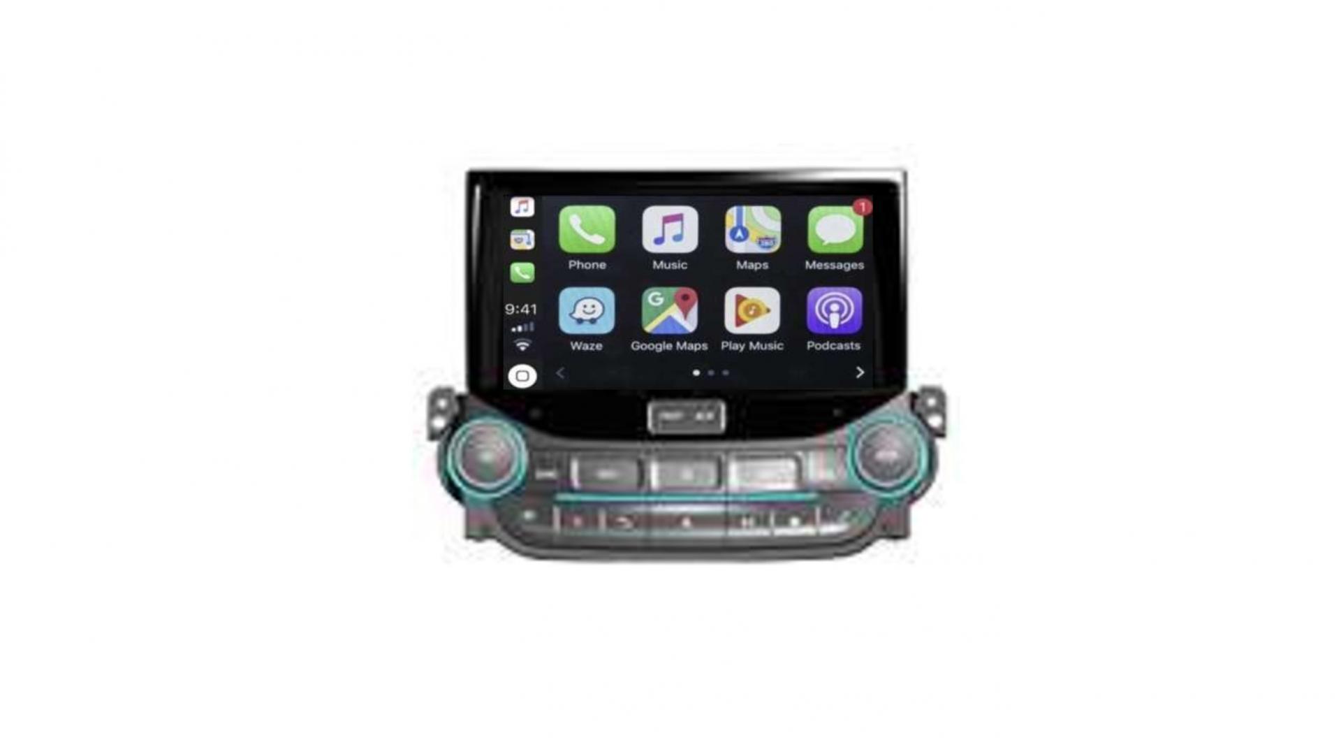 Autoradio androi d auto carplay gps bluetooth chevrolet malibu 1