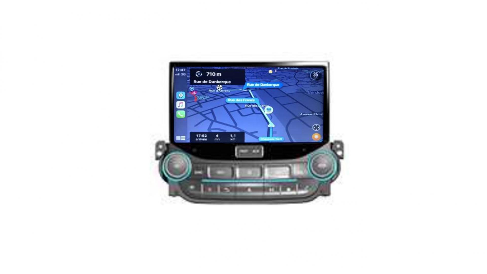 Autoradio androi d auto carplay gps bluetooth chevrolet malibu 3 
