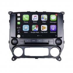 Autoradio tactile GPS Bluetooth Android & Apple Carplay Chevrolet Silverado + caméra de recul