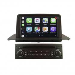 Autoradio tactile GPS Bluetooth Android & Apple Carplay Citroën  C3 2013 à 2015 + caméra de recul
