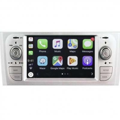 Autoradio GPS écran tactile avec boutons classique Bluetooth Android & Apple Carplay Fiat Grande Punto et Linea + caméra de recul