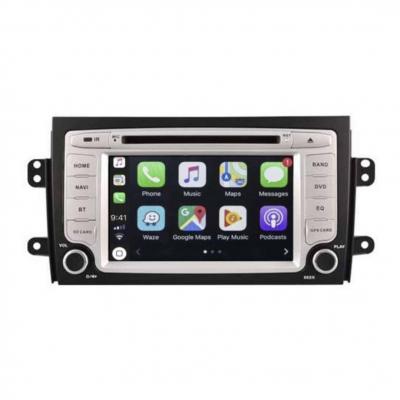 Autoradio GPS écran tactile avec boutons classique Bluetooth Android & Apple Carplay Fiat Sedici de 2006 à 2012 + caméra de recul