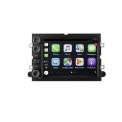 Autoradio tactile GPS Bluetooth Android & Apple Carplay Ford Mustang,Explorer,Edge,F150,Fusion et Focus + caméra de recul