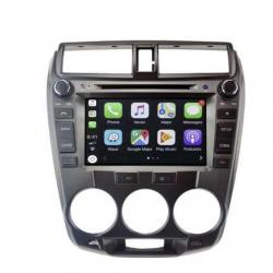 Autoradio tactile GPS Bluetooth Android & Apple Carplay Honda City de 2008 à 2012 + caméra de recul