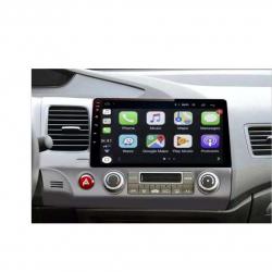 Autoradio tactile GPS Bluetooth Android & Apple Carplay Honda Civiv de 2006 à 2011 + caméra de recul
