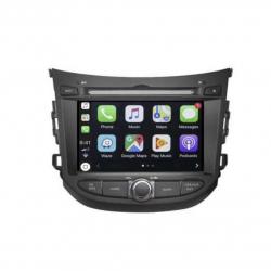 Autoradio tactile GPS Bluetooth Android & Apple Carplay Hyundai HB 20 + caméra de recul