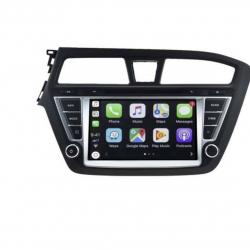 Autoradio tactile GPS Bluetooth Android & Apple Carplay Hyundai i20 à partir de 2014 + caméra de recul