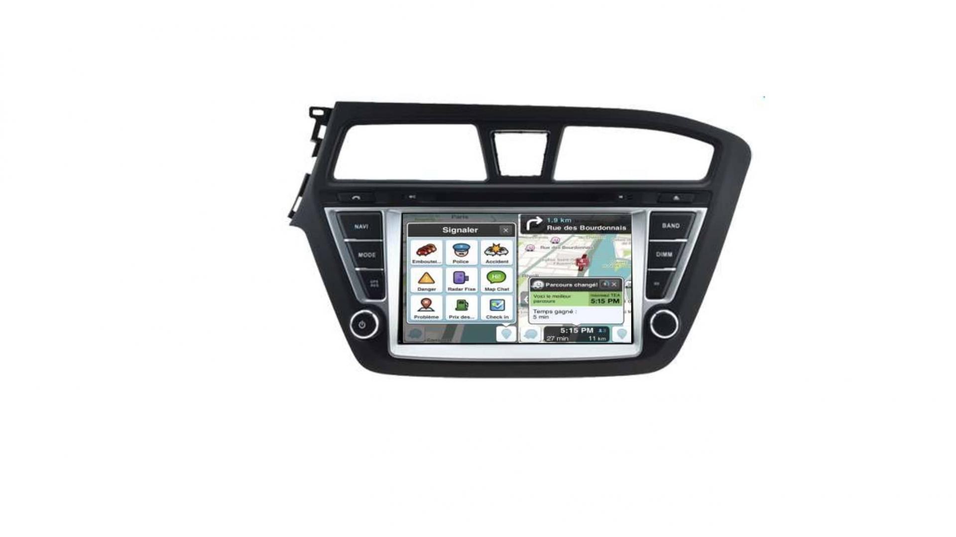 Autoradio androi d auto carplay gps bluetooth hyundai i20 depuis 2015 4