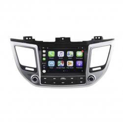Autoradio tactile GPS Bluetooth Android & Apple Carplay Hyundai IX35 et Tucson à partir de 2015 + caméra de recul