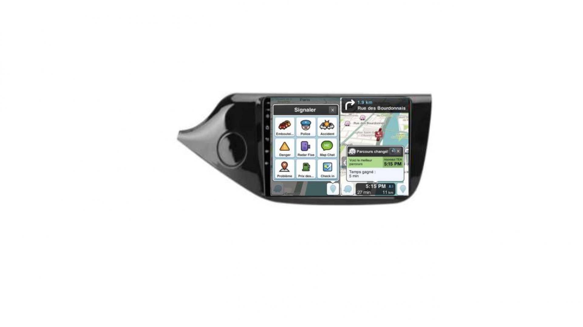 Autoradio androi d auto carplay gps bluetooth kia ceed depuis 2013 3