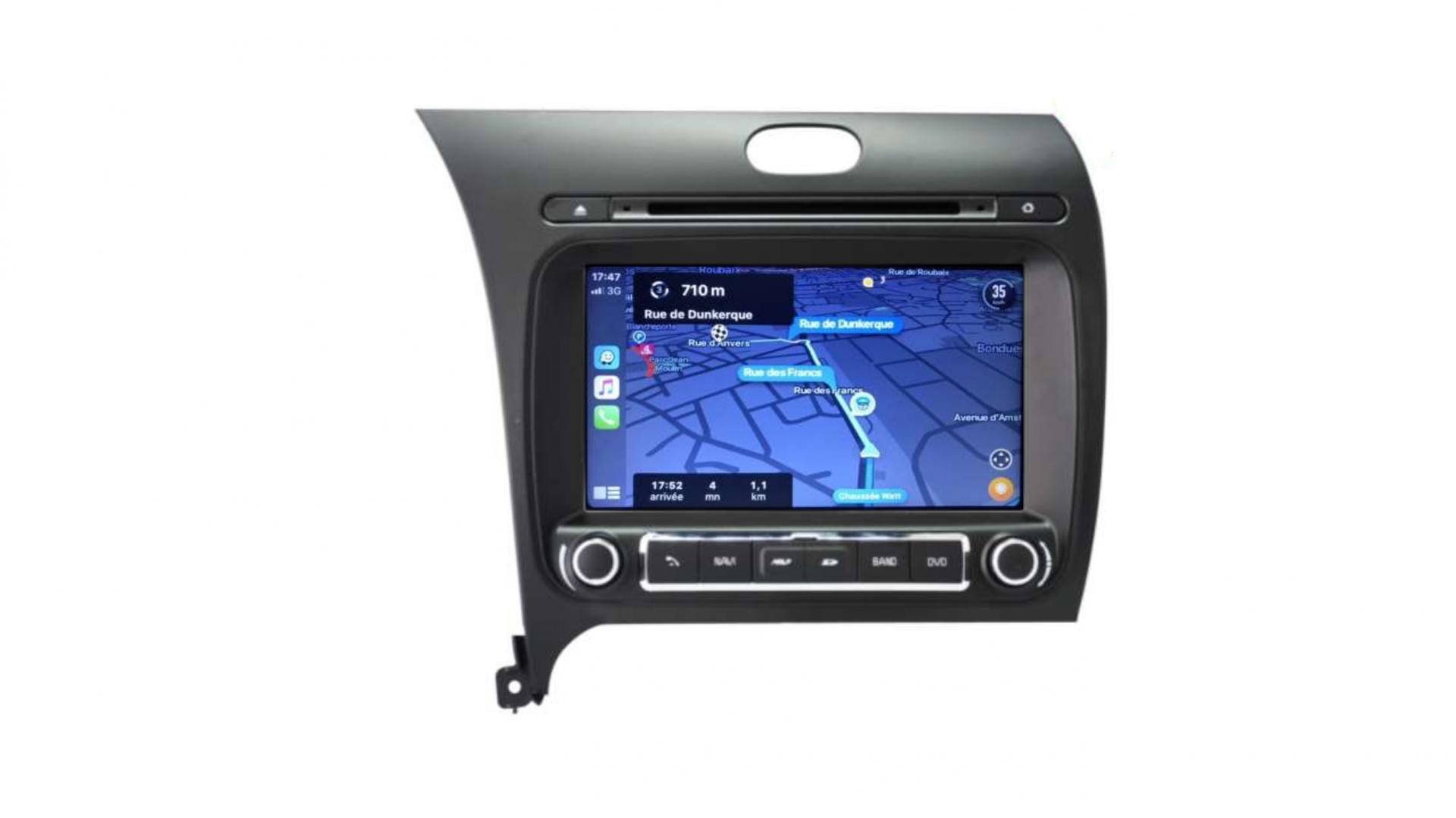 Autoradio androi d auto carplay gps bluetooth kia k3 depuis 2013 3
