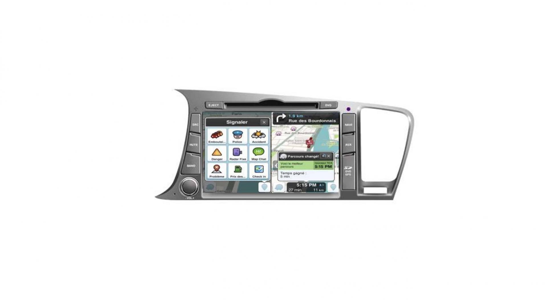Autoradio androi d auto carplay gps bluetooth kia optima et k5 2011 2014 4