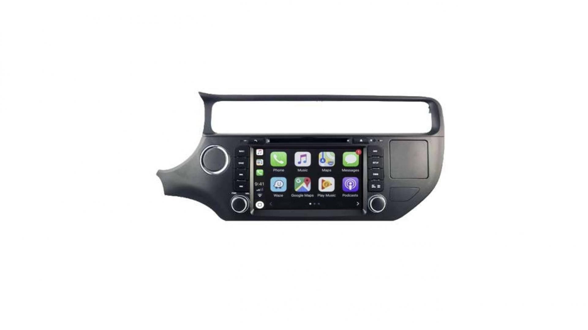 Autoradio androi d auto carplay gps bluetooth kia rio depuis 2015 1