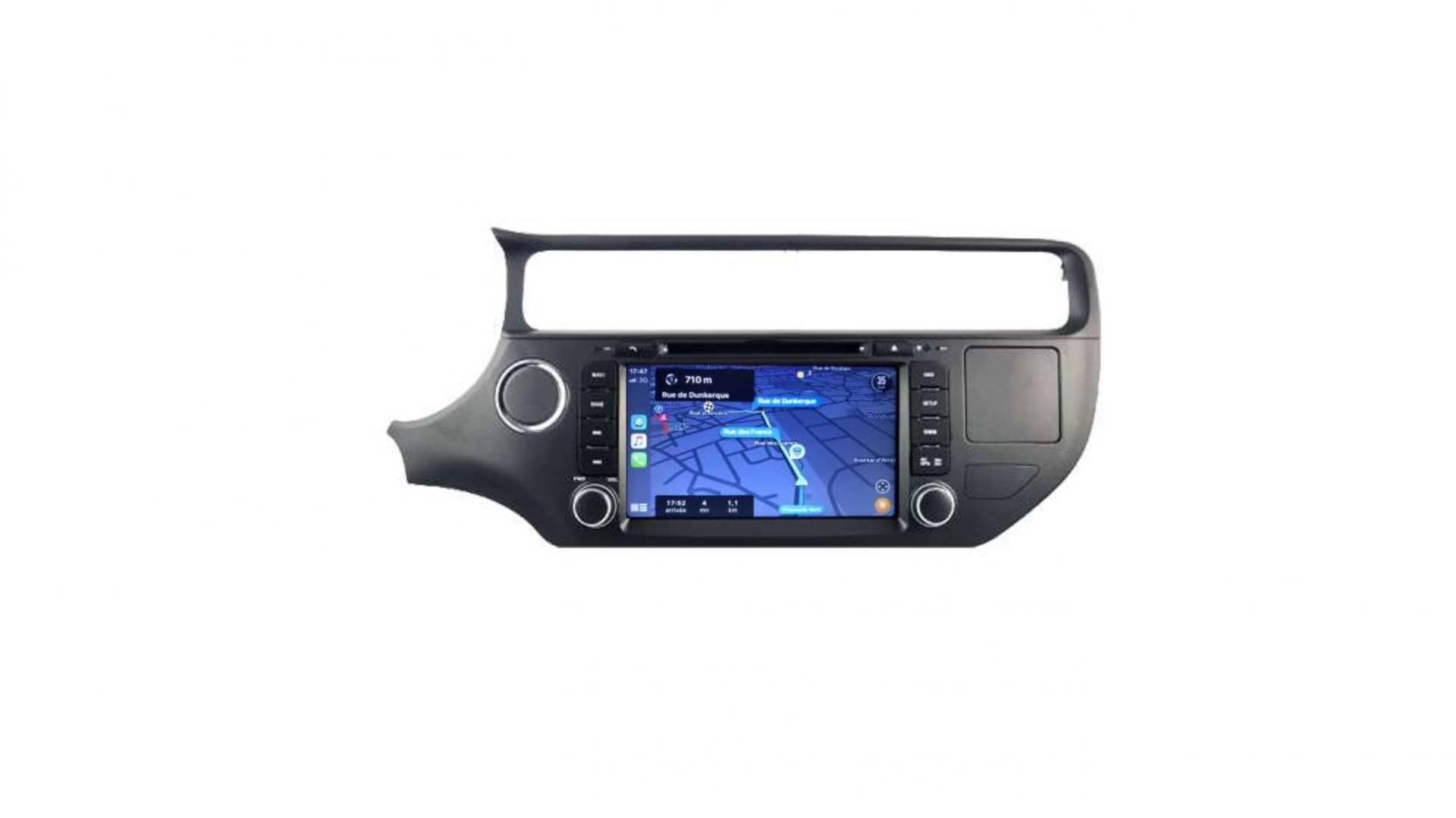 Autoradio androi d auto carplay gps bluetooth kia rio depuis 2015 3
