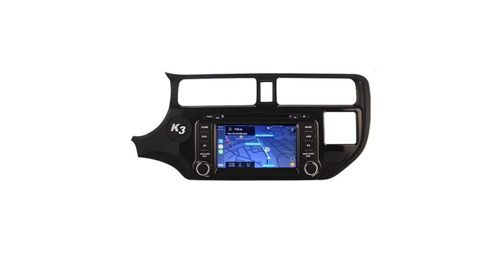 Autoradio androi d auto carplay gps bluetooth kia rio et k3 2011 2013 3