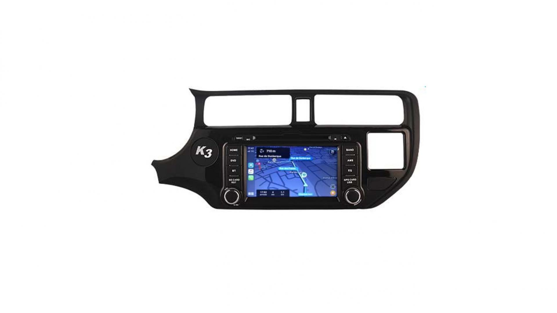 Autoradio androi d auto carplay gps bluetooth kia rio et k3 2011 2013 7
