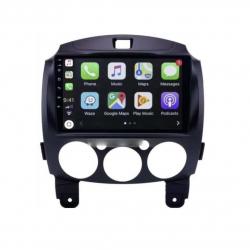 Autoradio GPS Mazda 2 de 2007 à 2013 tactile Bluetooth Android & Apple Carplay + caméra de recul