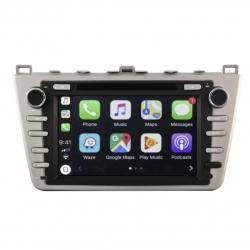 Autoradio tactile GPS Bluetooth Android & Apple Carplay Mazda 6 de 2008 à 2012 + caméra de recul