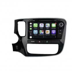 Autoradio tactile GPS Bluetooth Android & Apple Carplay Mitsubishi Outlander à partir de 2013 + caméra de recul