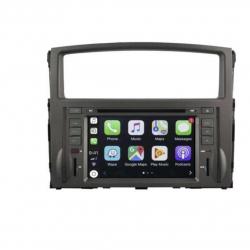 Autoradio tactile GPS Bluetooth Android & Apple Carplay Mitsubishi Pajero et Montero de 2006 à 2012 + caméra de recul