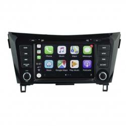 Autoradio tactile GPS Bluetooth Android & Apple Carplay Nissan Qashqai et X-Trail à partir de 2014 + caméra de recul