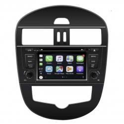Autoradio tactile GPS Bluetooth Android & Apple Carplay Nissan Tiida de 2011 à 2014 + caméra de recul