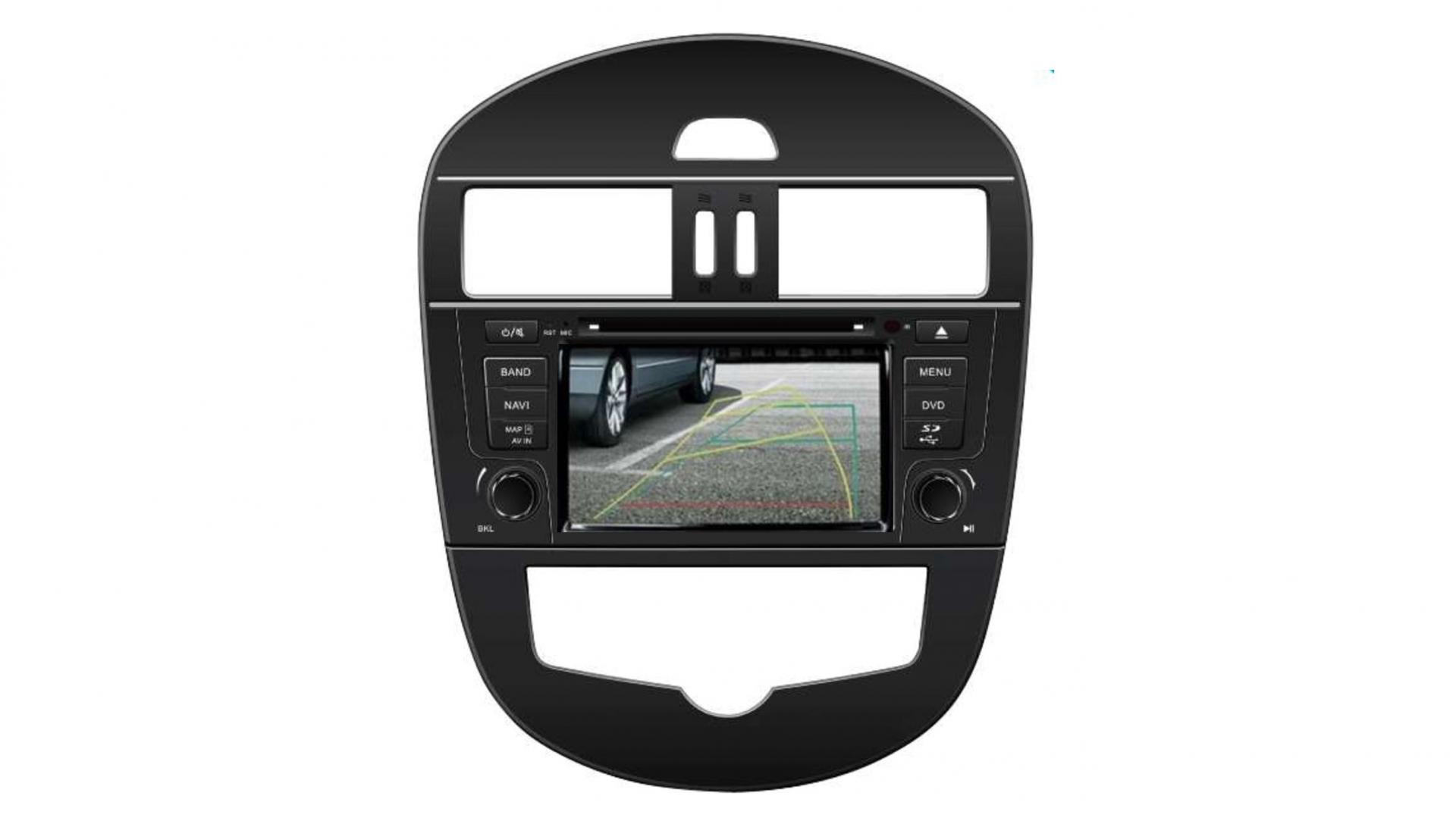 Autoradio androi d auto carplay gps bluetooth nissan tiida 2011 2014 2