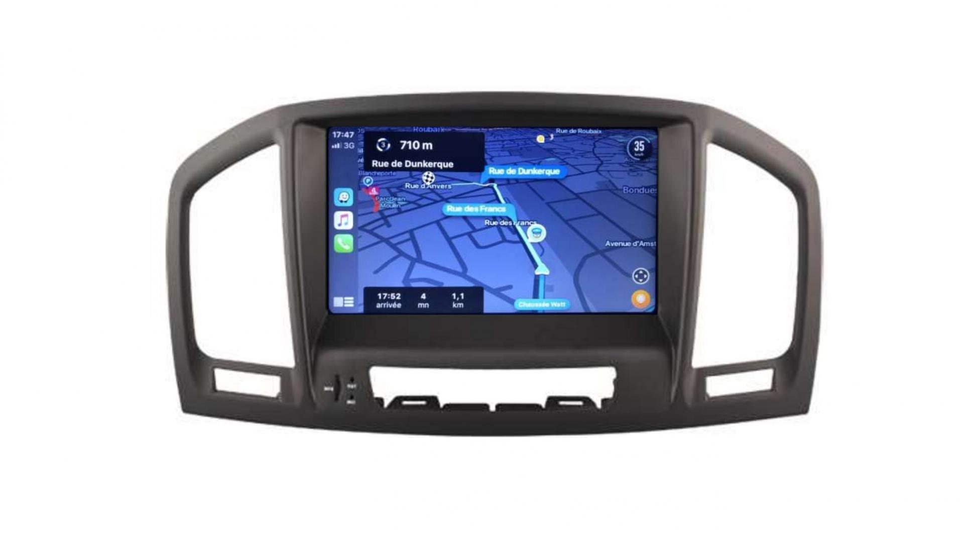 Autoradio androi d auto carplay gps bluetooth opel insignia 2008 a 2013 3
