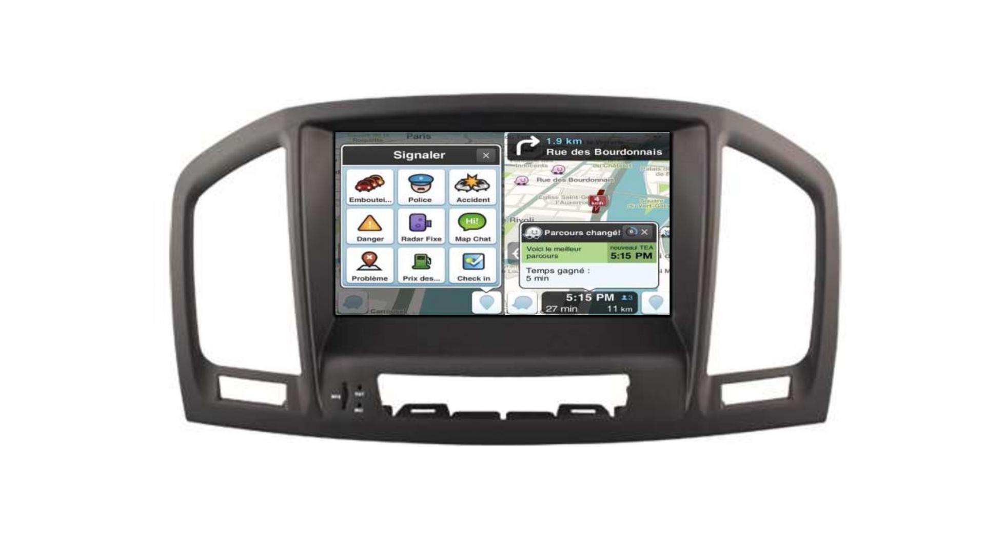 Autoradio androi d auto carplay gps bluetooth opel insignia 2008 a 2013 4