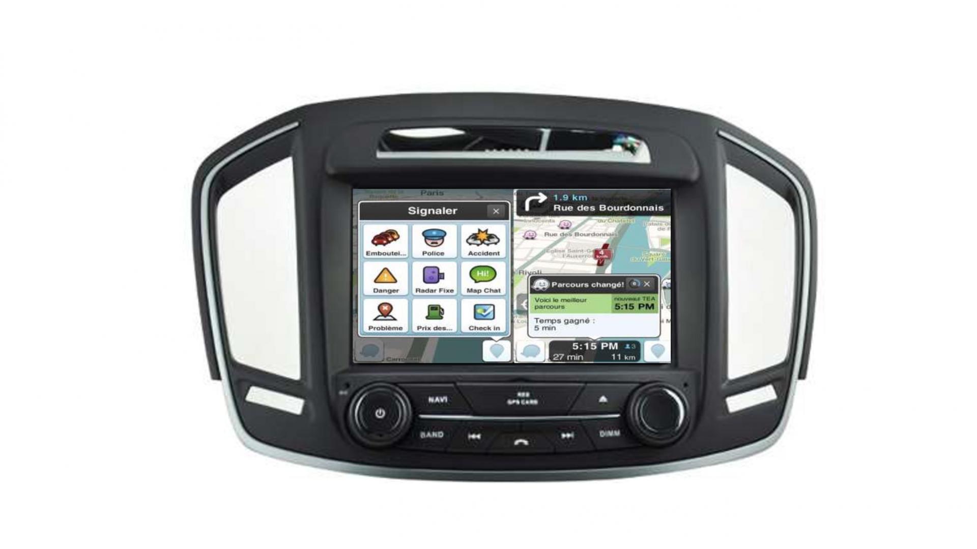Autoradio androi d auto carplay gps bluetooth opel insignia depuis 2013 4