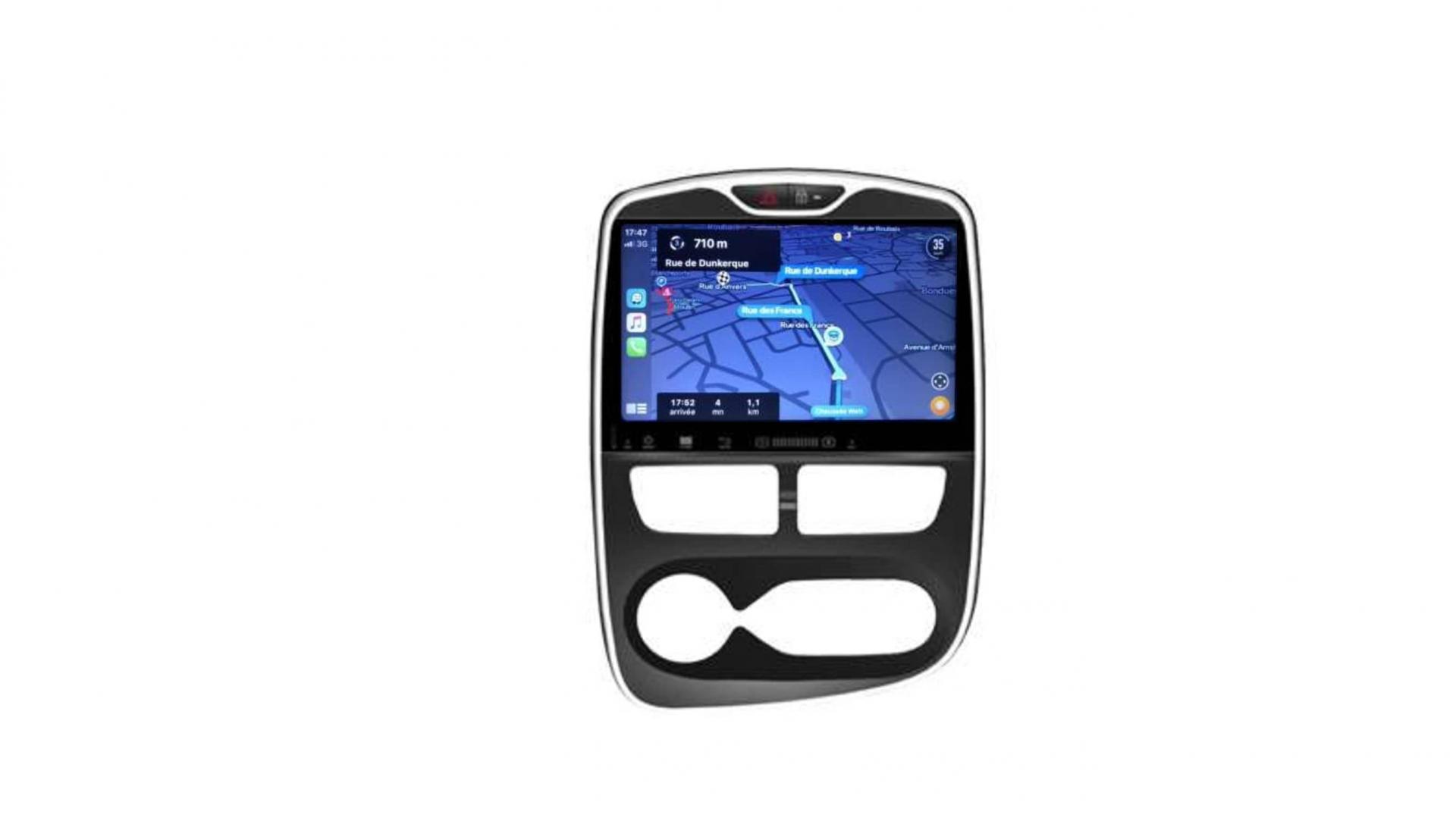 Autoradio androi d auto carplay gps bluetooth renault clio 2013 a 2016 7