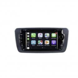 Autoradio GPS écran tactile avec boutons Bluetooth Android & Apple Carplay Seat Ibiza à partir de 2008 + caméra de recul