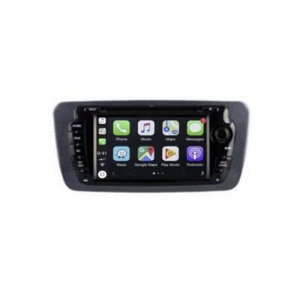 Autoradio GPS Seat Ibiza à partir de 2008 écran tactile avec boutons Bluetooth Android & Apple Carplay + caméra de recul