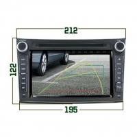 Autoradio androi d auto carplay gps bluetooth subaru legacy outback de 2010 a 2013 noir 2