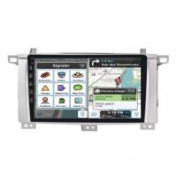 Autoradio androi d auto carplay gps bluetooth toyota land cruiser 100 4