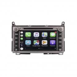 Autoradio tactile GPS Bluetooth Android & Apple Carplay Toyota Venza + caméra de recul