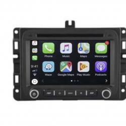 Autoradio tactile GPS Bluetooth Android & Apple Carplay Dodge RAM 1500 + caméra de recul