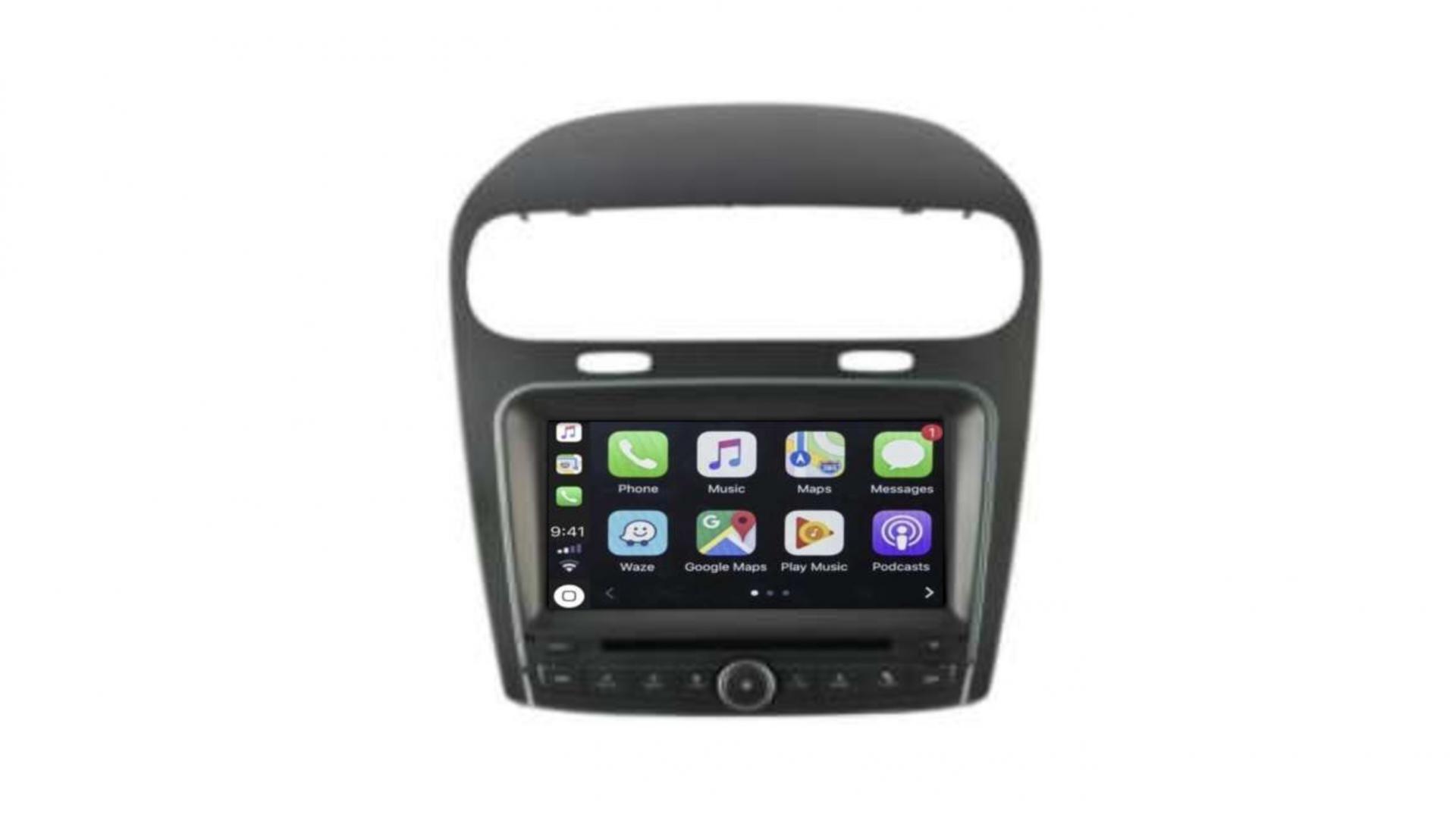 Autoradio androi d auto carplay gps dodge ram 1500 journey 1