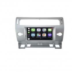 Autoradio tactile GPS Bluetooth Android & Apple Carplay Citroën C4 de 2004 à 2011 + camera de recul