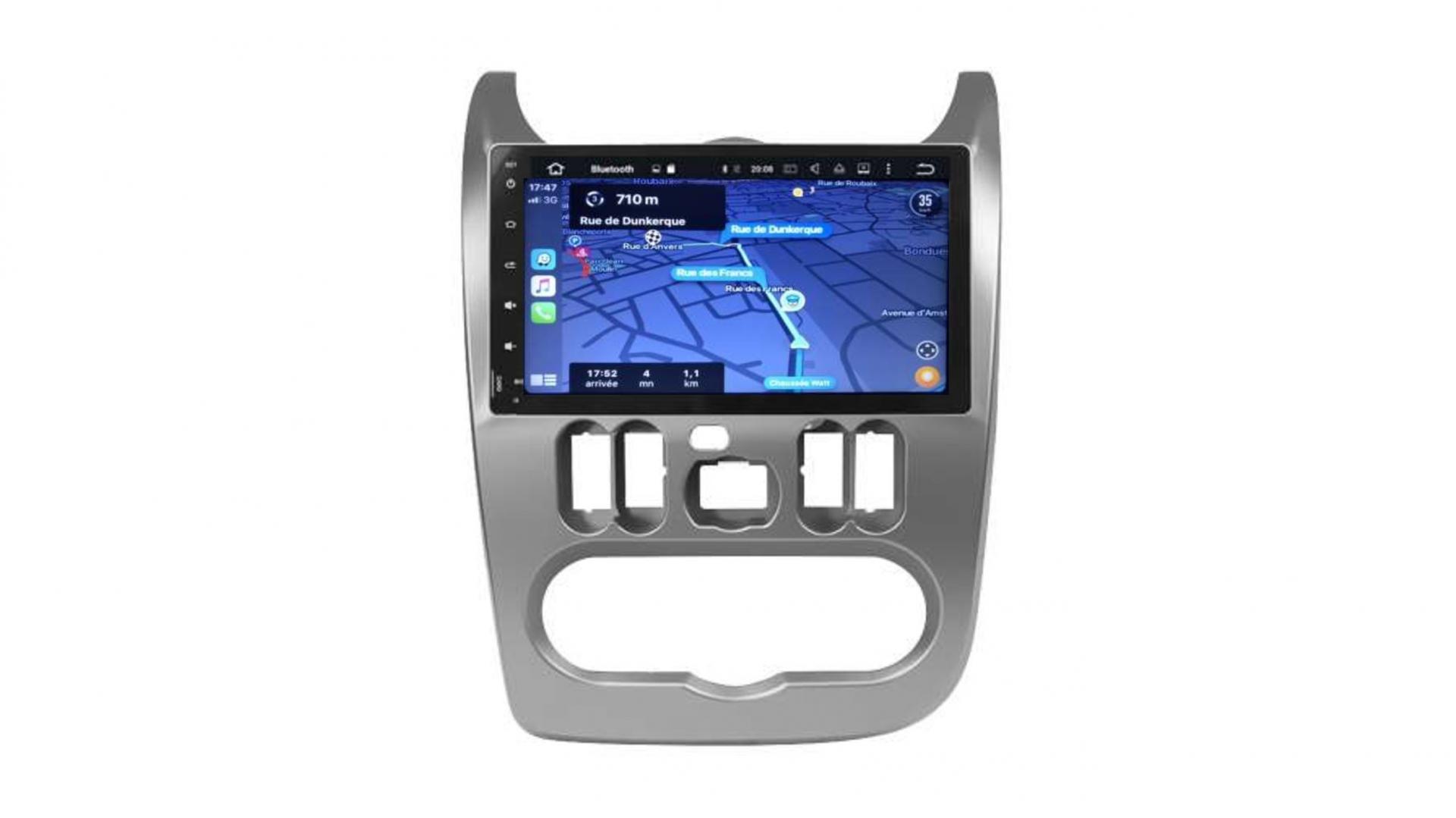 Autoradio android auto carplay gps bluetooth renault duster 3