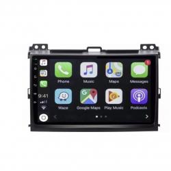 Autoradio tactile GPS Bluetooth Android & Apple Carplay Toyota Land Cruiser KDJ et Prado de 2002 à 2009 + caméra de recul