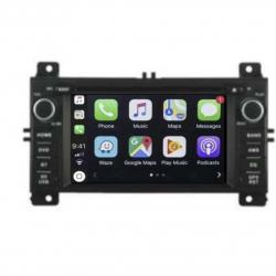 Autoradio full tactile GPS Bluetooth Android & Apple Carplay Jeep Grand Cherokee depuis 2011 + caméra de recul